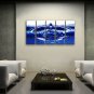 Hand-painted 5 Pieces Modern Abstract Painting Wall Art Decoration Ideas