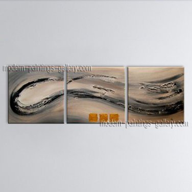 Hand-painted Elegant Modern Abstract Painting Wall Art Interior Design