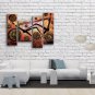 Tetraptych Modern Abstract Painting Wall Art Figure Artwork Images