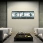 Hand-painted Elegant Modern Abstract Painting Wall Art Gallery Wrapped
