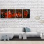 Handmade Tetraptych Modern Abstract Painting Wall Art On Canvas Artworks