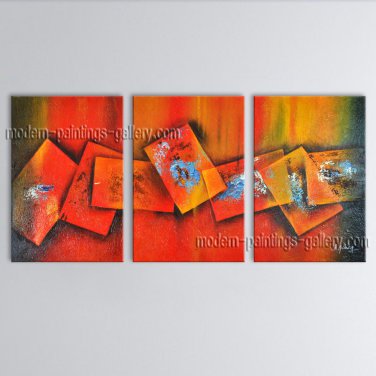 Hand Painted Stunning Modern Abstract Painting Wall Art Inner Stretched