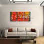 Hand Painted Stunning Modern Abstract Painting Wall Art Inner Stretched