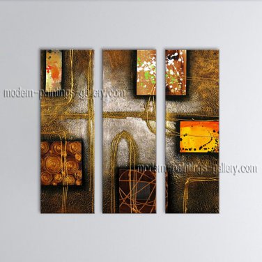 Handmade Beautiful Modern Abstract Painting Wall Art On Canvas Artworks