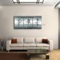 Hand Painted Triptych Modern Abstract Painting Wall Art Oil On Canvas