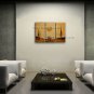 Hand Painted Elegant Modern Abstract Painting Wall Art Inner Framed
