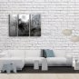 Hand-painted Pentaptych Modern Abstract Painting Wall Art Inner Framed