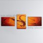 Hand-painted Triptych Modern Abstract Painting Wall Art Interior Design
