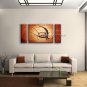 Hand Painted Triptych Modern Abstract Painting Wall Art Interior Design