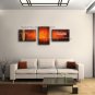 Hand-painted Triptych Modern Abstract Painting Wall Art Contemporary Decor