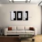 Hand-painted Triptych Modern Abstract Painting Wall Art Interior Design