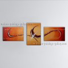 Hand-painted Triptych Modern Abstract Painting Wall Art Artwork Pictures