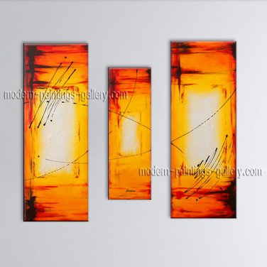 Hand Painted Elegant Modern Abstract Painting Wall Art Inner Stretched