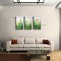 Hand-painted Triptych Modern Abstract Painting Wall Art Interior Design