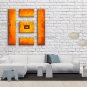 Hand-painted Pentaptych Modern Abstract Painting Wall Art Artist Artworks