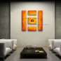 Hand-painted Pentaptych Modern Abstract Painting Wall Art Artist Artworks