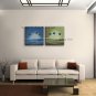 Handmade Artcrafts Amazing Modern Abstract Painting Wall Art Oil On Canvas