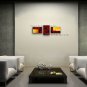 Hand Painted Triptych Modern Abstract Painting Wall Art Artist Artworks