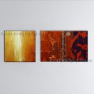 Hand Painted Elegant Modern Abstract Painting Wall Art Inner Stretched