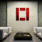 Hand-painted Pentaptych Modern Abstract Painting Wall Art Artist Artworks