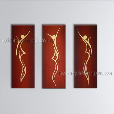 Hand Painted Stunning Modern Abstract Painting Wall Art Inner Stretched
