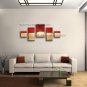 Hand Painted 5 Pieces Modern Abstract Painting Wall Art Artist Artworks