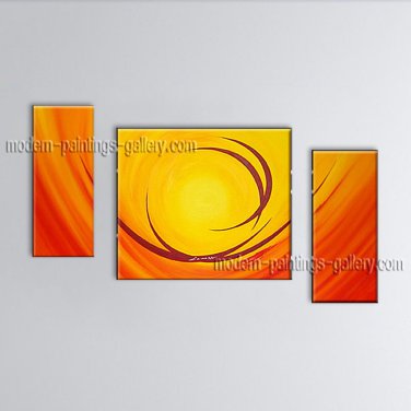 Hand-painted Beautiful Modern Abstract Painting Wall Art Inner Framed