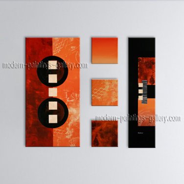 Hand Painted Large Modern Abstract Painting Wall Art Decoration Ideas