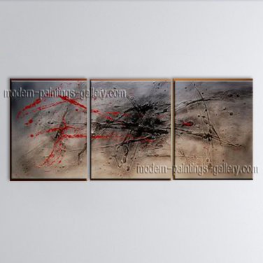 Handmade Artcrafts Stunning Modern Abstract Painting Wall Art Inner Framed