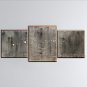 Hand Painted Triptych Modern Abstract Painting Wall Art Interior Design