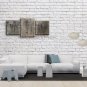 Hand Painted Triptych Modern Abstract Painting Wall Art Interior Design