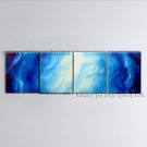 Hand Painted 4 Pieces Modern Abstract Painting Wall Art Decoration Ideas