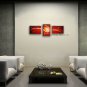 Handmade Artcrafts Elegant Modern Abstract Painting Wall Art Oil On Canvas