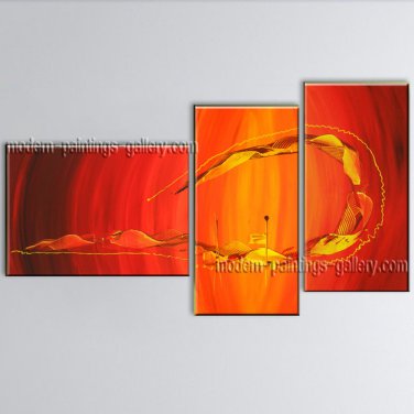 Hand-painted Elegant Modern Abstract Painting Wall Art Decoration Ideas