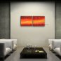 Hand Painted Elegant Modern Abstract Painting Wall Art Inner Framed