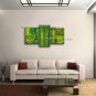 Hand-painted Triptych Modern Abstract Painting Wall Art Artist Artworks