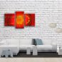 Hand Painted Triptych Modern Abstract Painting Wall Art On Canvas Artworks