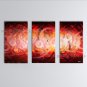 Hand Painted Triptych Modern Abstract Painting Wall Art On Canvas Artworks