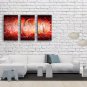 Hand Painted Triptych Modern Abstract Painting Wall Art On Canvas Artworks