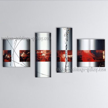 Hand-painted Large Modern Abstract Painting Wall Art Decoration Ideas