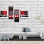 Hand Painted 4 Pieces Modern Abstract Painting Wall Art Interior Design