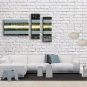 Handmade Artcrafts Triptych Modern Abstract Painting Wall Art Inner Framed