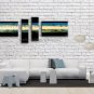 Hand-painted Tetraptych Modern Abstract Painting Wall Art Artwork Images