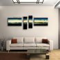 Hand-painted Tetraptych Modern Abstract Painting Wall Art Artwork Images