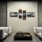 Hand-painted Tetraptych Modern Abstract Painting Wall Art Artist Artworks