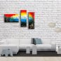 Hand-painted Triptych Modern Abstract Painting Wall Art Contemporary Decor