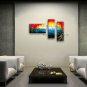 Hand-painted Triptych Modern Abstract Painting Wall Art Contemporary Decor