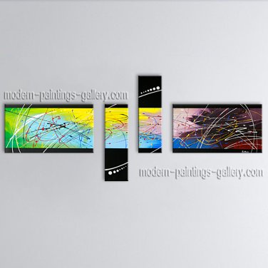 Hand-painted Large Modern Abstract Painting Wall Art On Canvas Artworks