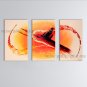 Hand Painted Triptych Modern Abstract Painting Wall Art Artist Artworks