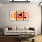 Hand Painted Triptych Modern Abstract Painting Wall Art Artist Artworks